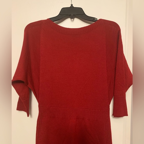 The Limited Size Small Deep Red Sweater Dress - Picture 4 of 6